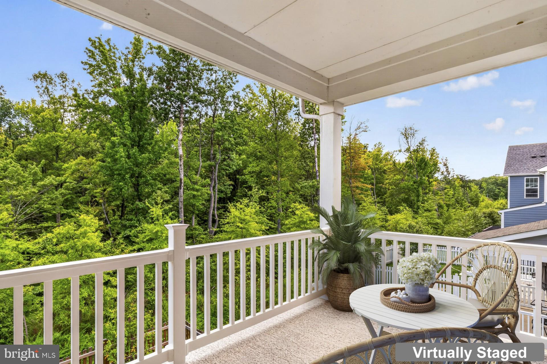 18270 Moss Garden Road Dumfries, VA 22026 - Photo 43 of 85 Balcony off of primary bedroom