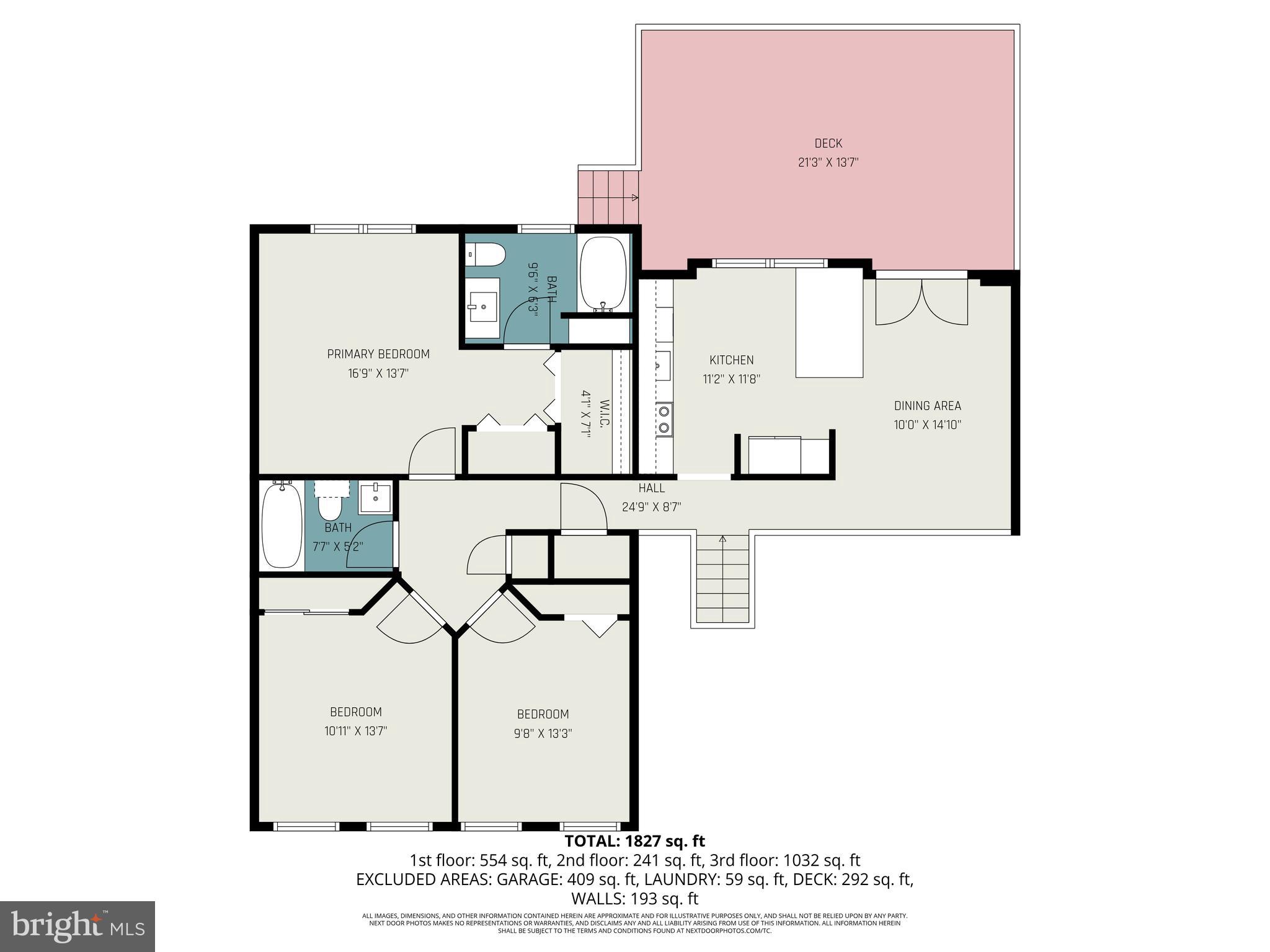 3727 Seneca Garden Road Middle River, MD 21220 - Photo 43 of 44 Upper-level floor plan