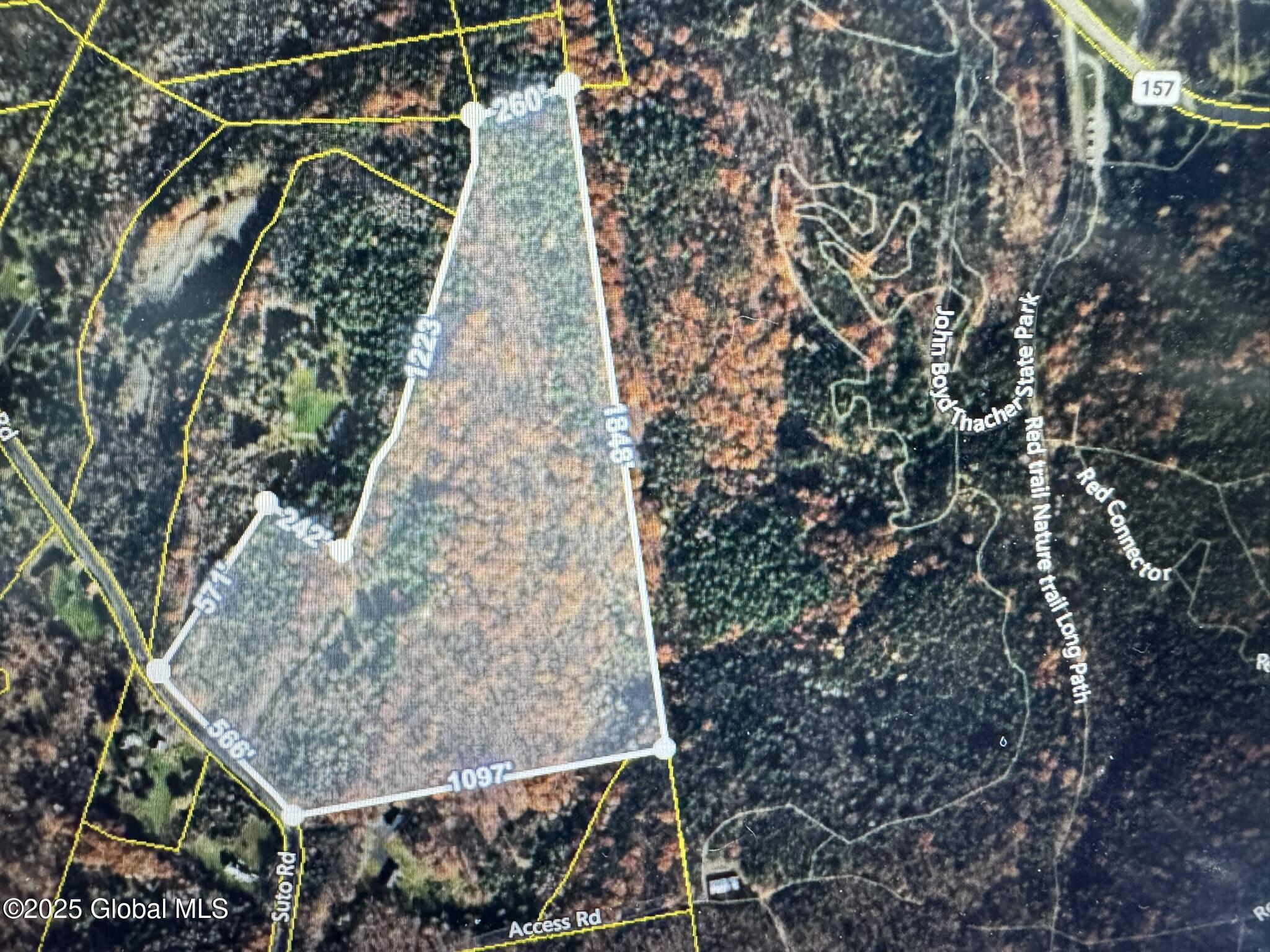 AERIAL VIEW OF TAX MAP