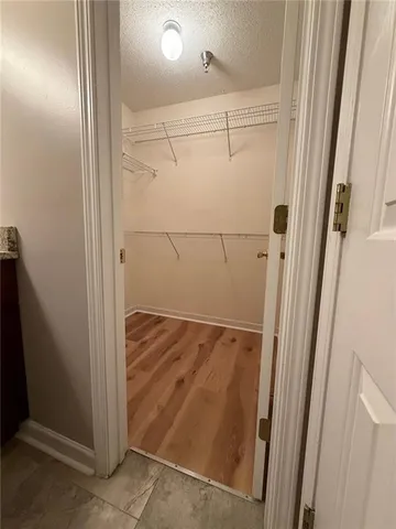 a view of walk in closet