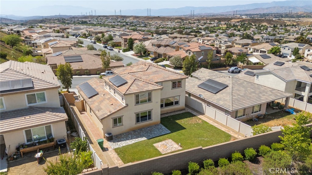 11462 Jacobsen Road Beaumont, CA 92223 - Photo 35 of 45 an aerial view of a house with a garden