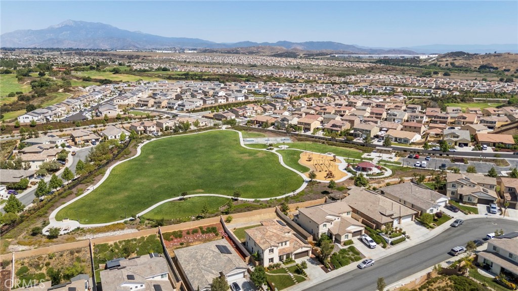 11462 Jacobsen Road Beaumont, CA 92223 - Photo 39 of 45 an aerial view of a residential houses with outdoor space and ocean view