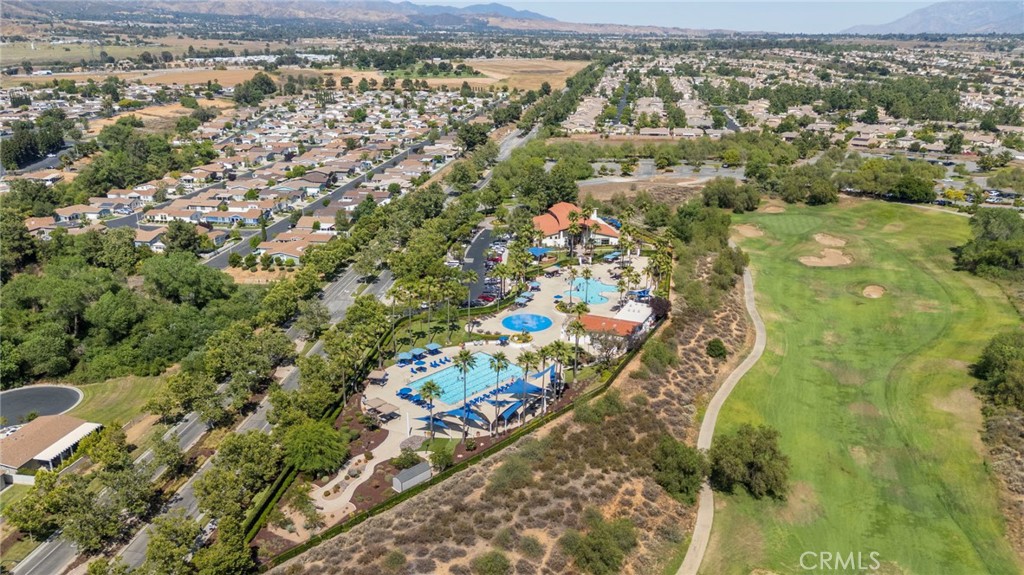 11462 Jacobsen Road Beaumont, CA 92223 - Photo 41 of 45 an aerial view of residential houses with outdoor space
