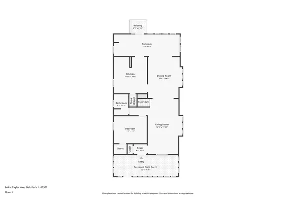 $730,000 | 944 North Taylor Avenue, Oak Park, IL 60302