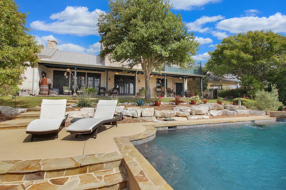 357 YellowJacket Lane Fredericksburg, TX 78624 - Photo 37 of 72 Main house backyard