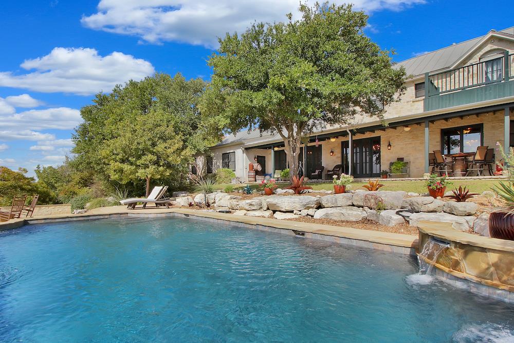 357 YellowJacket Lane Fredericksburg, TX 78624 - Photo 38 of 72 Main house backyard