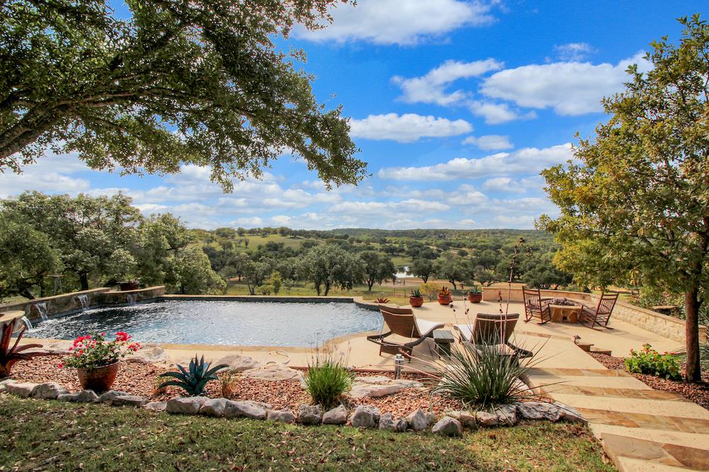 357 YellowJacket Lane Fredericksburg, TX 78624 - Photo 40 of 72 Main house backyard