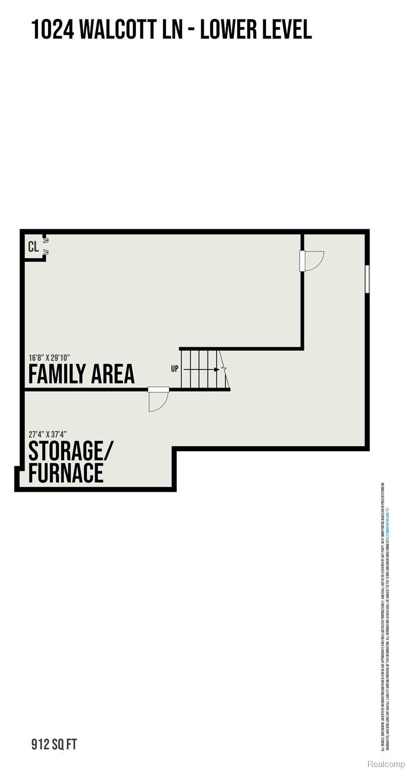 1024 Walcott Lane Howell, MI 48843 - Photo 5 of 30 Lower Level (1).jpg