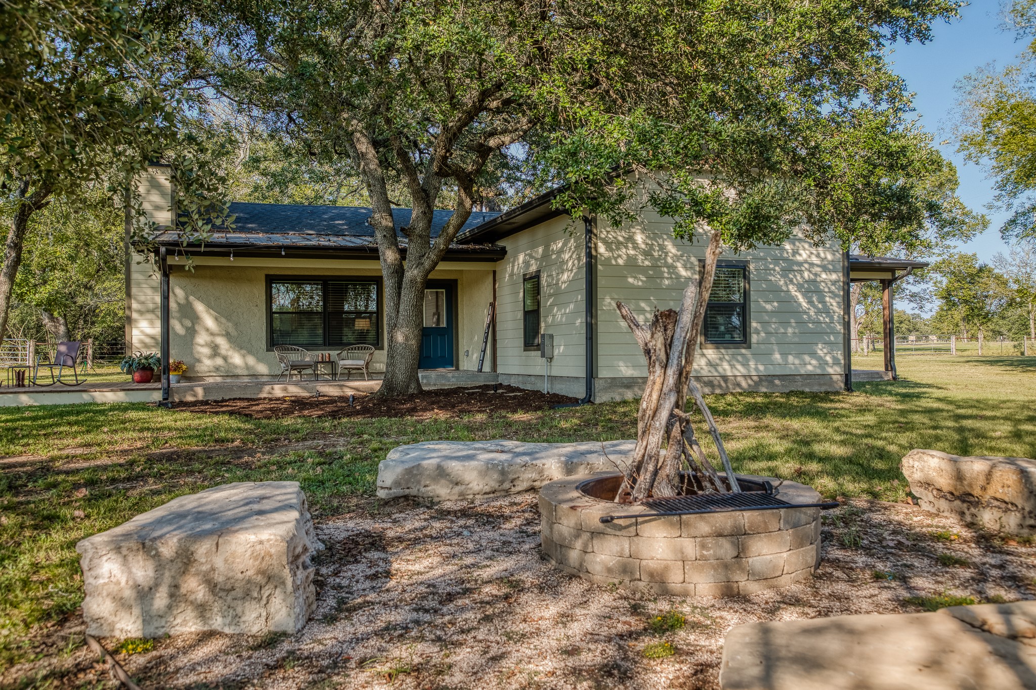 5344 Andert Road Bryan, TX 77808 - Photo 20 of 50 a front view of a house with garden