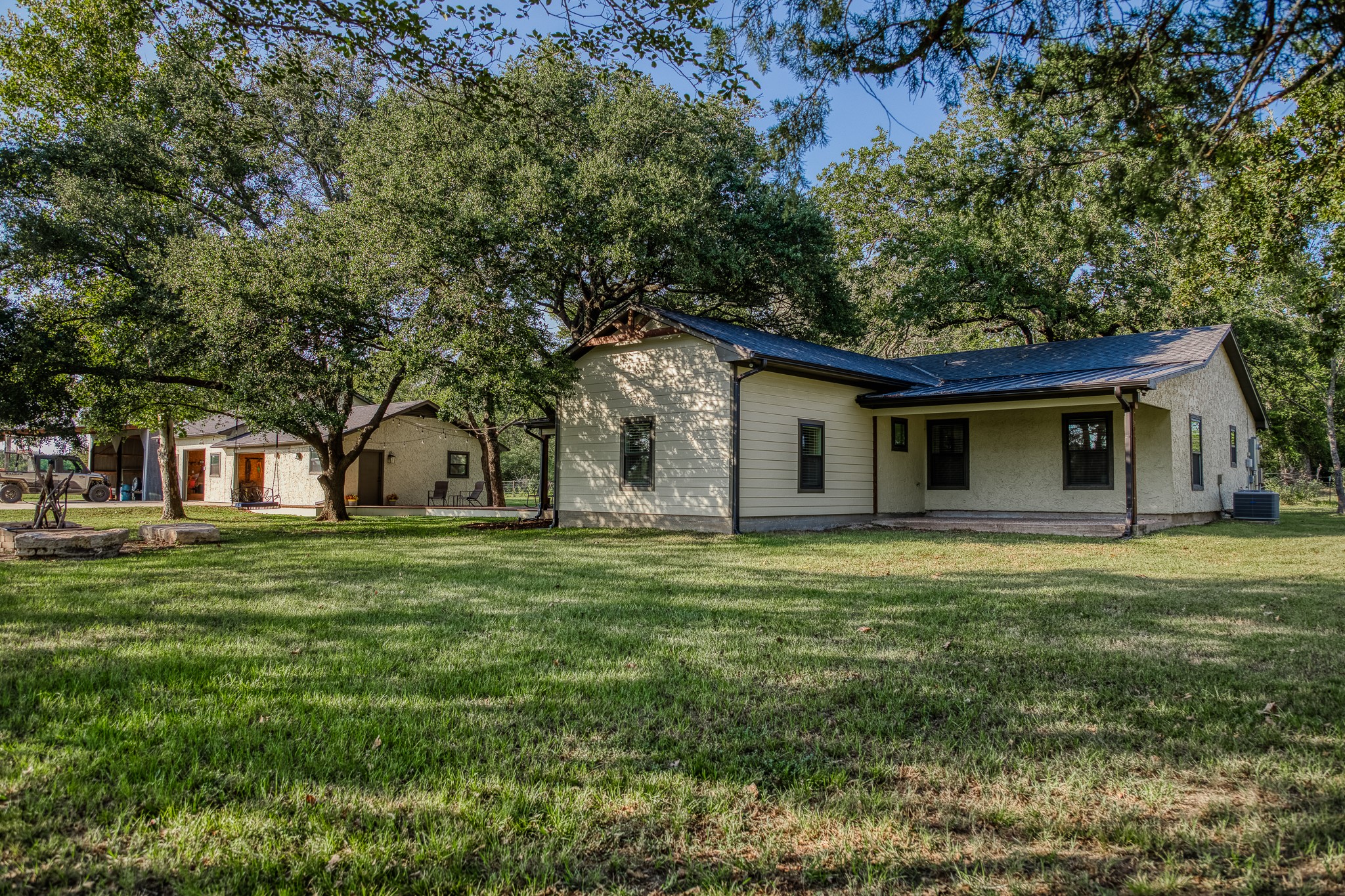 5344 Andert Road Bryan, TX 77808 - Photo 23 of 50 a front view of a house with a garden
