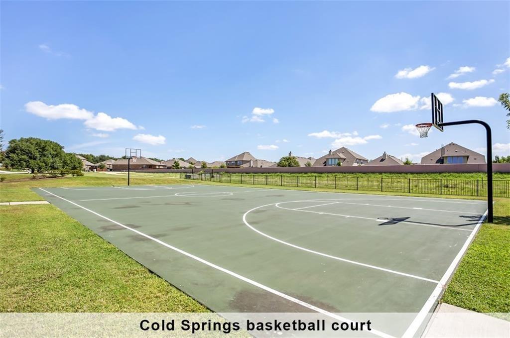 2109 Granite Springs Road Leander, TX 78641 - Photo 24 of 30 An inviting neighborhood basketball court provides recreational fun under an expansive blue sky.