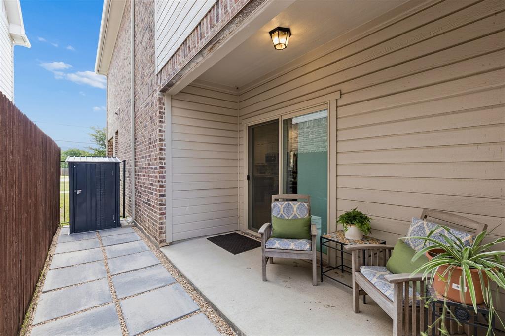 6527 Bowman Roberts Road Fort Worth, TX 76179 - Photo 24 of 27 Private Outdoor Living Area With Low-Maintenance Appeal