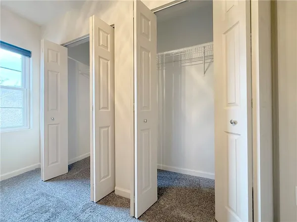 a view of closet area