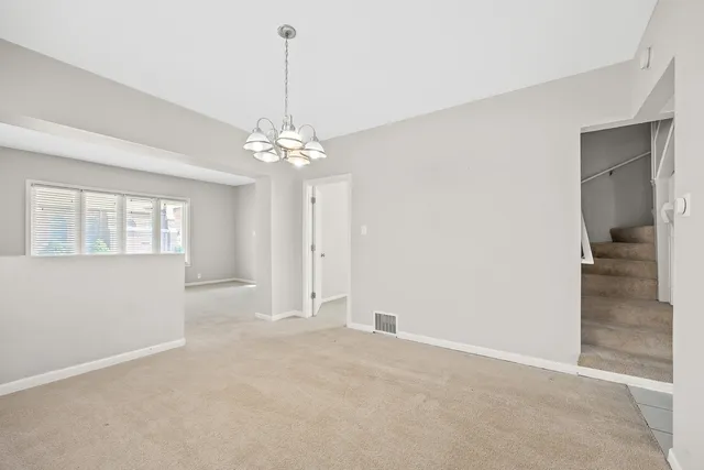 a view of livingroom with window