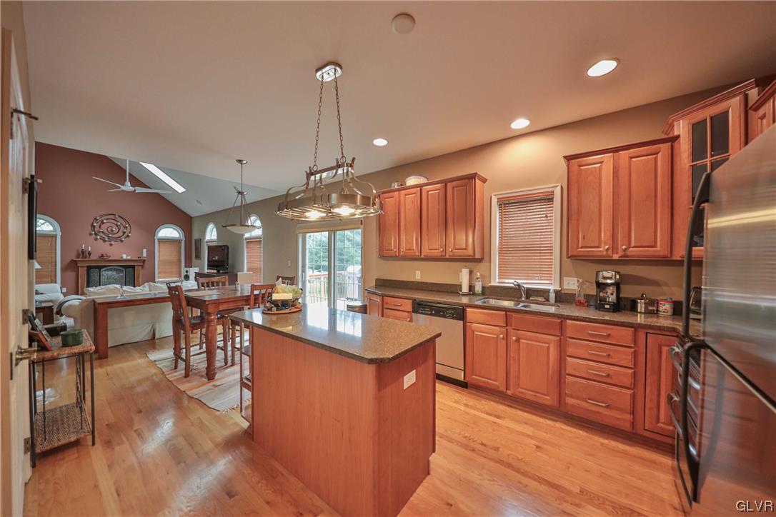 1743 Pen Argyl Road Pen Argyl, PA 18072 - Photo 13 of 38 a large kitchen with lots of counter top space a sink appliances and cabinets