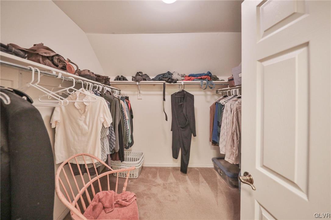 1743 Pen Argyl Road Pen Argyl, PA 18072 - Photo 21 of 38 a view of walk in closet with clothes and shoes