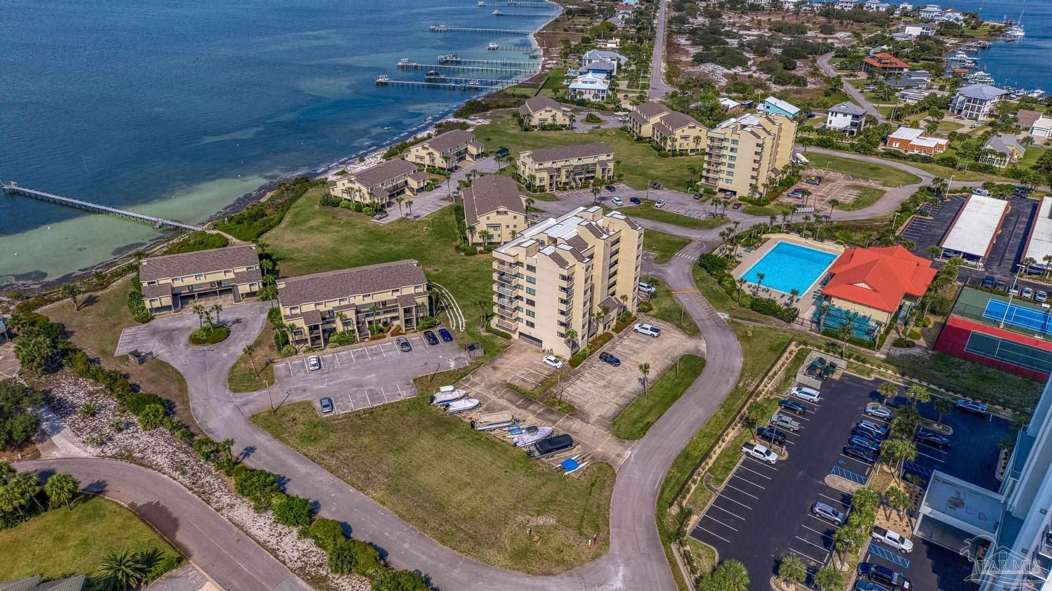 900 Fort Pickens Road, Unit 426 Pensacola Beach, FL 32561 - Photo 52 of 60 an aerial view of a city