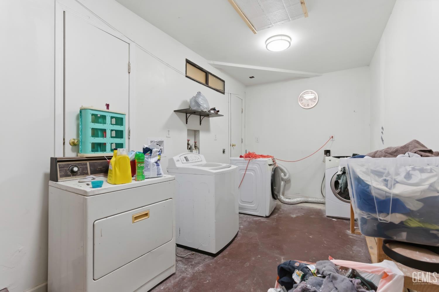 Undisclosed Address Maricopa, CA 93252 - Photo 19 of 40 a storage room with a washer and dryer