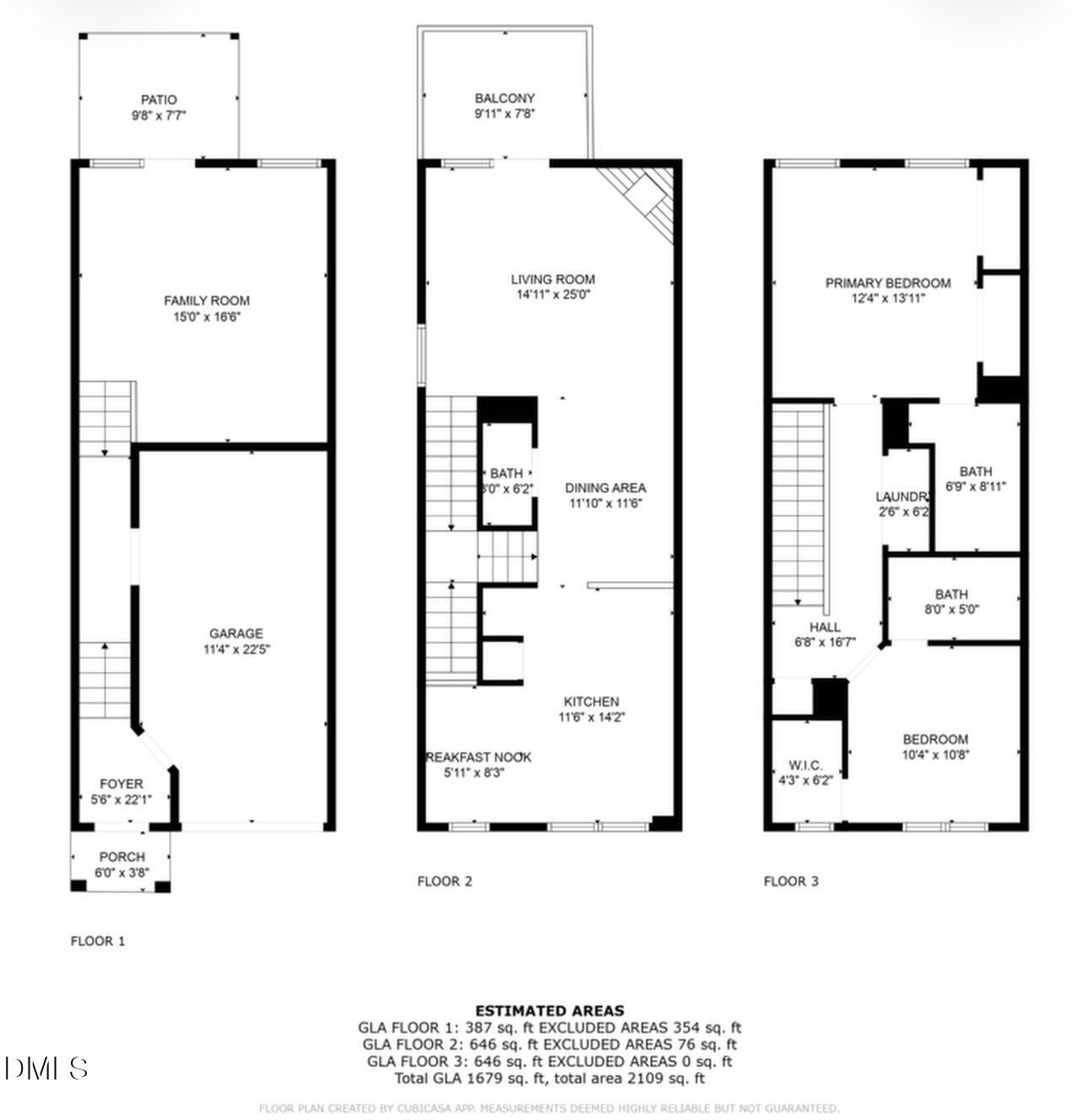 1674 Snow Mass Way Durham, NC 27713 - Photo 25 of 25 Floor plan