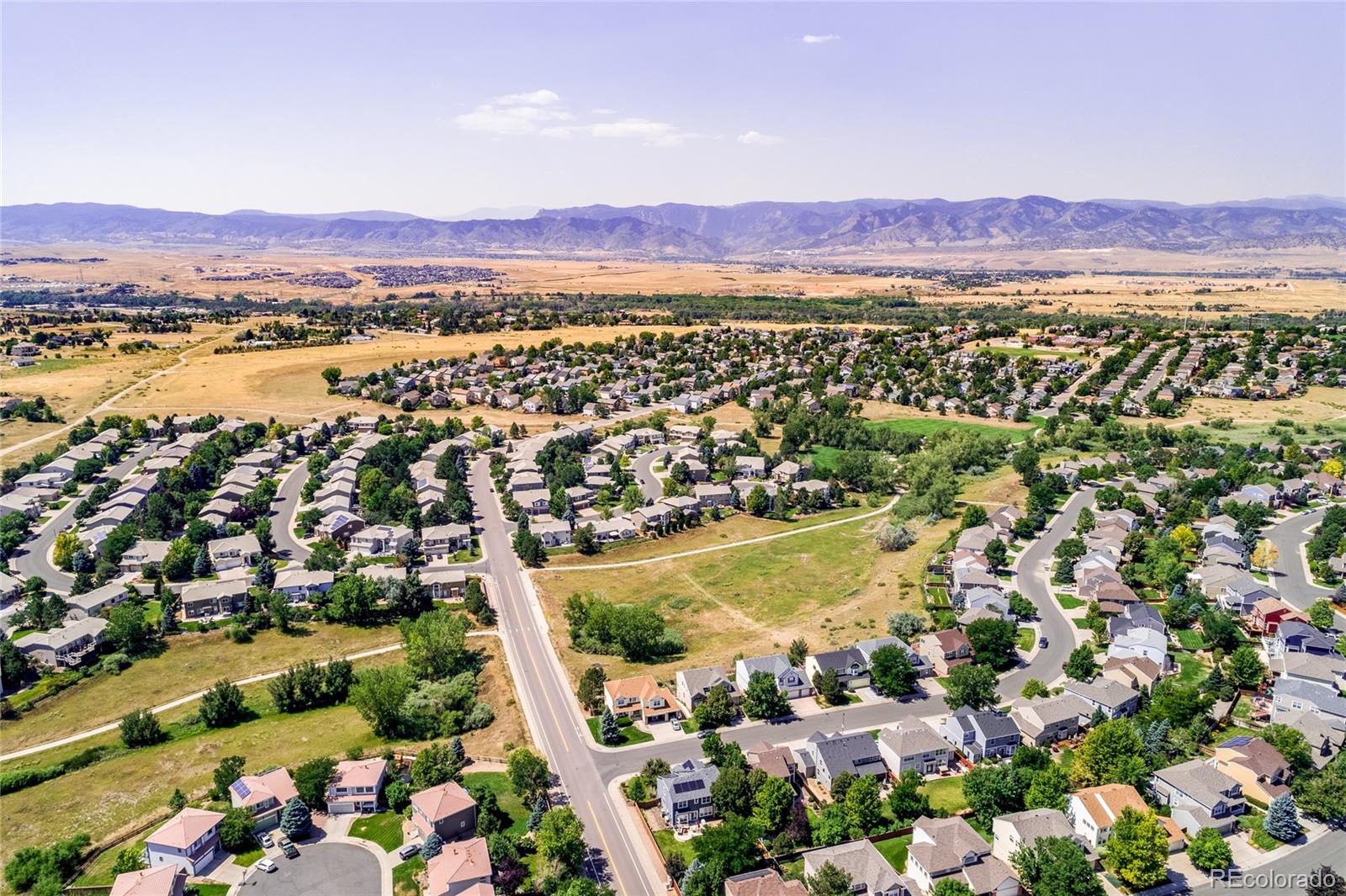1589 Spring Water Way Highlands Ranch, CO 80129 - Photo 39 of 40 a view of city and mountain