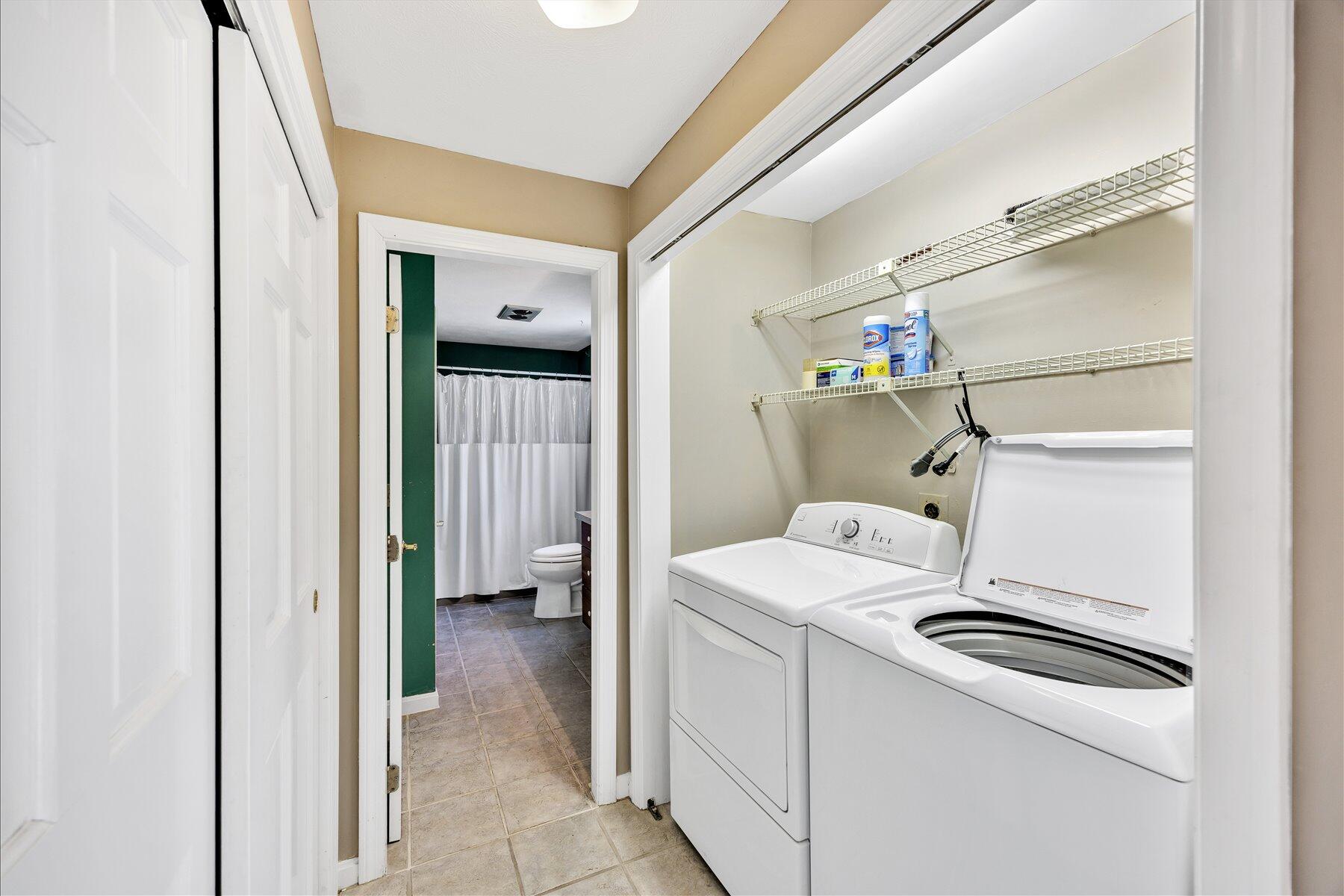 171 Currier Road East Falmouth, MA 02536 - Photo 17 of 47 a utility room with dryer and washer