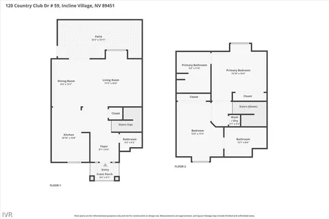 $1,225,000 | 120 Country Club Drive, Unit 59, Incline Village, NV 89451