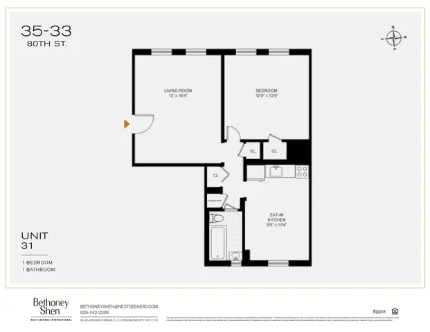 $335,000 | 35-33 80th Street, Unit 3A | Jackson Heights