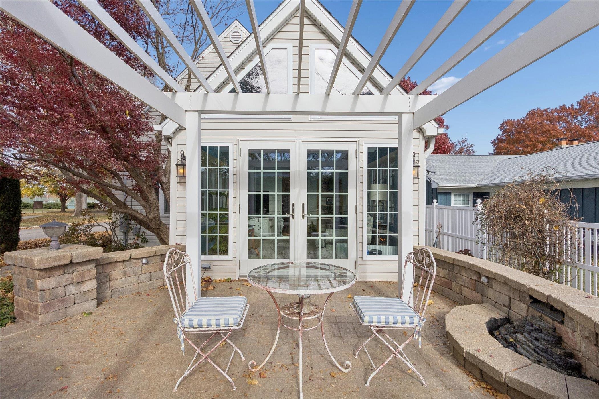 1408 Ave D Sterling, IL 61081 - Photo 21 of 56 a view of a patio with a chairs and table in a patio