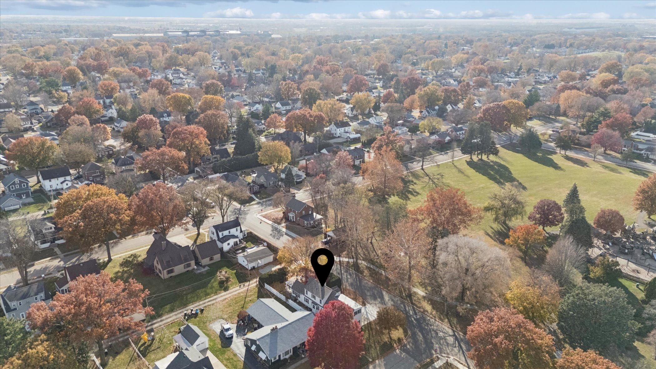 1408 Ave D Sterling, IL 61081 - Photo 47 of 55 an aerial view of residential house with parking space