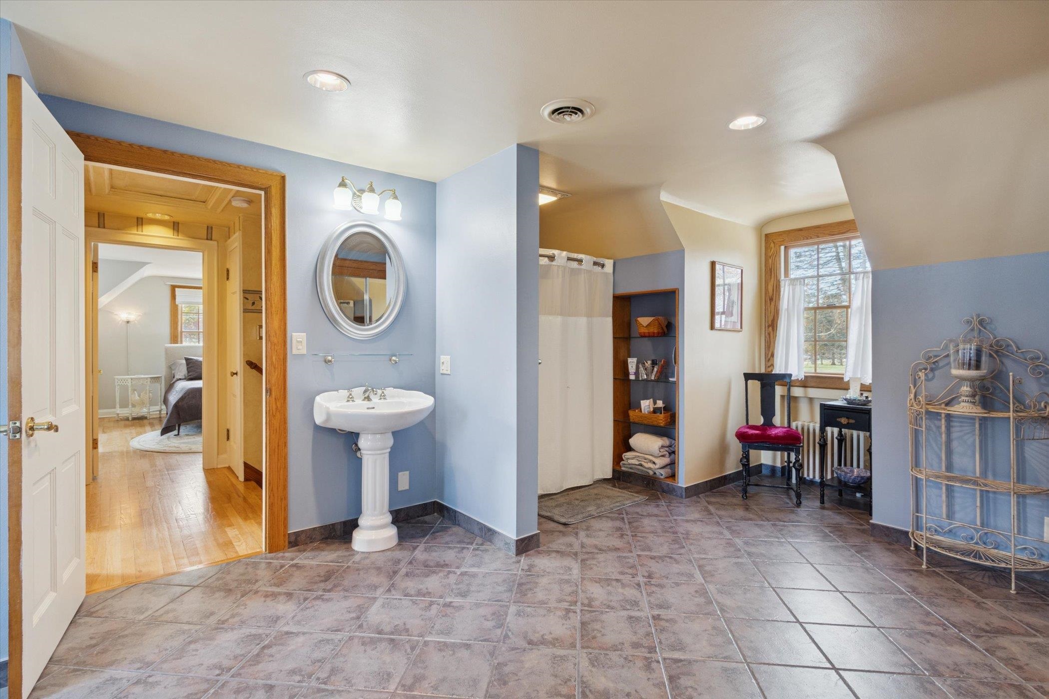 1408 Ave D Sterling, IL 61081 - Photo 48 of 56 a view of a hallway with washer and dryer