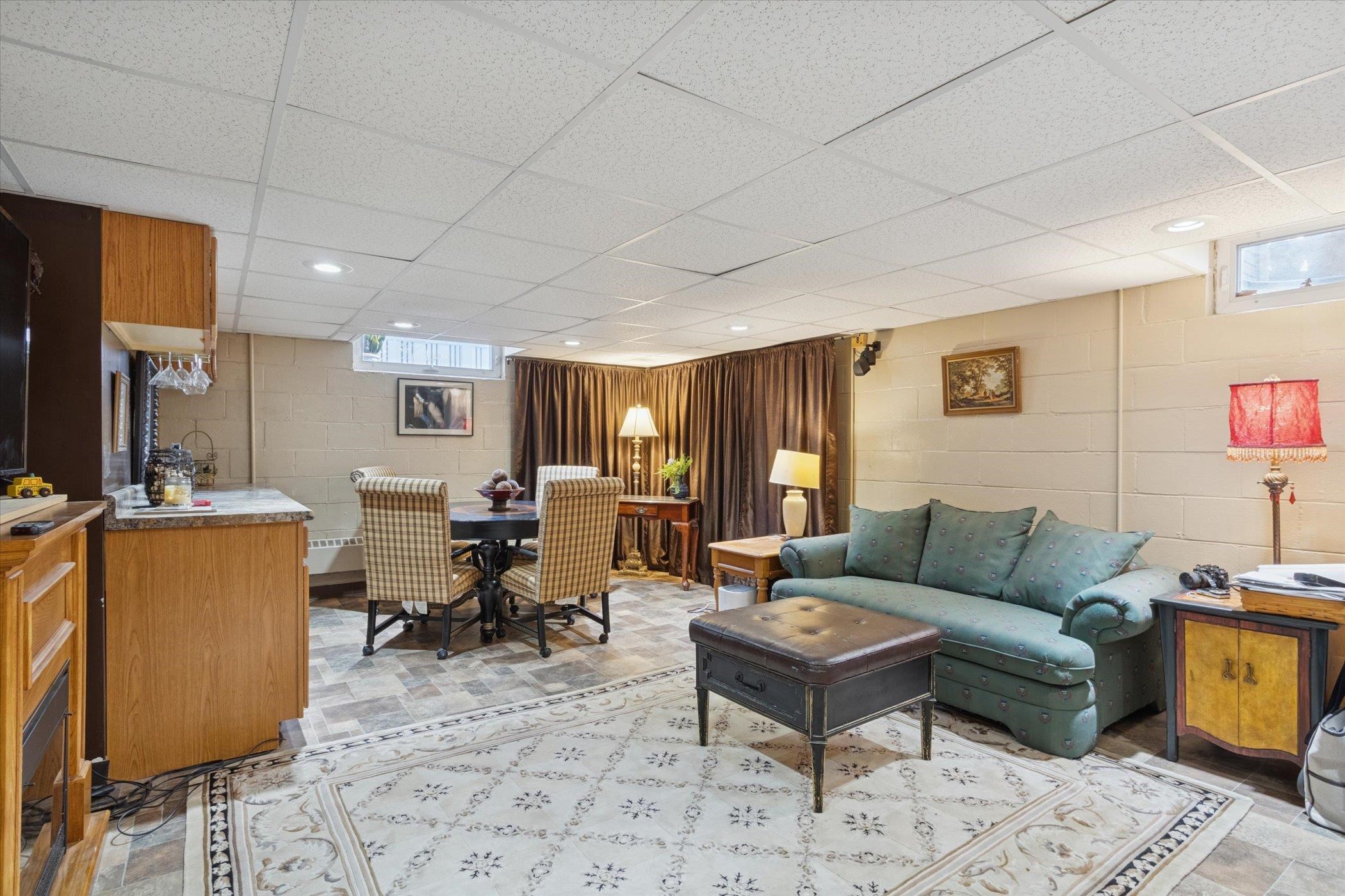 1408 Ave D Sterling, IL 61081 - Photo 55 of 56 a living room with furniture and a flat screen tv