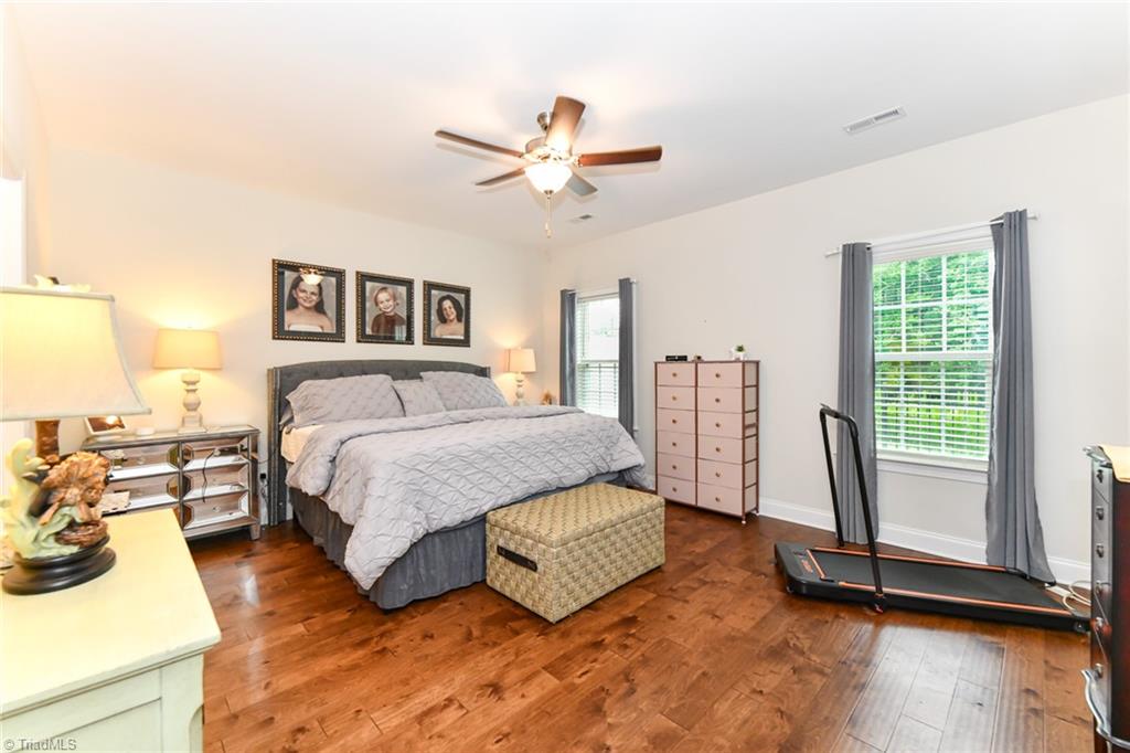 2024 Welden Ridge Road Kernersville, NC 27284 - Photo 15 of 28 Large primary bedroom with two walk-in in closets
