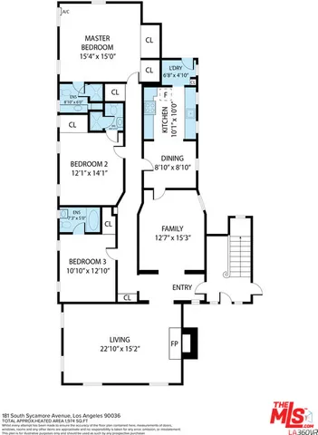 $4,600 | 181 South Sycamore Avenue, Unit 201, Los Angeles, CA 90036