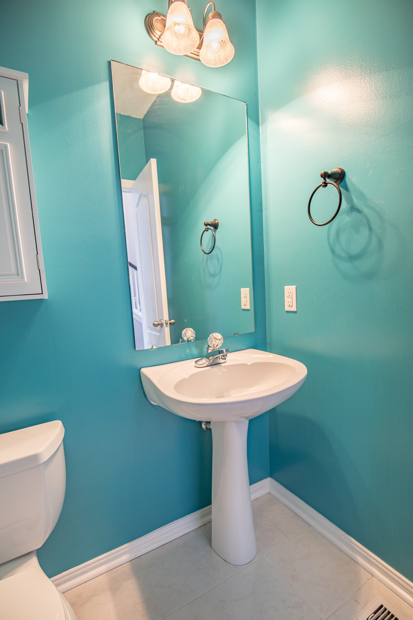 4119 Lazarus Way Murfreesboro, TN 37128 - Photo 12 of 47 a bathroom with a toilet sink and mirror