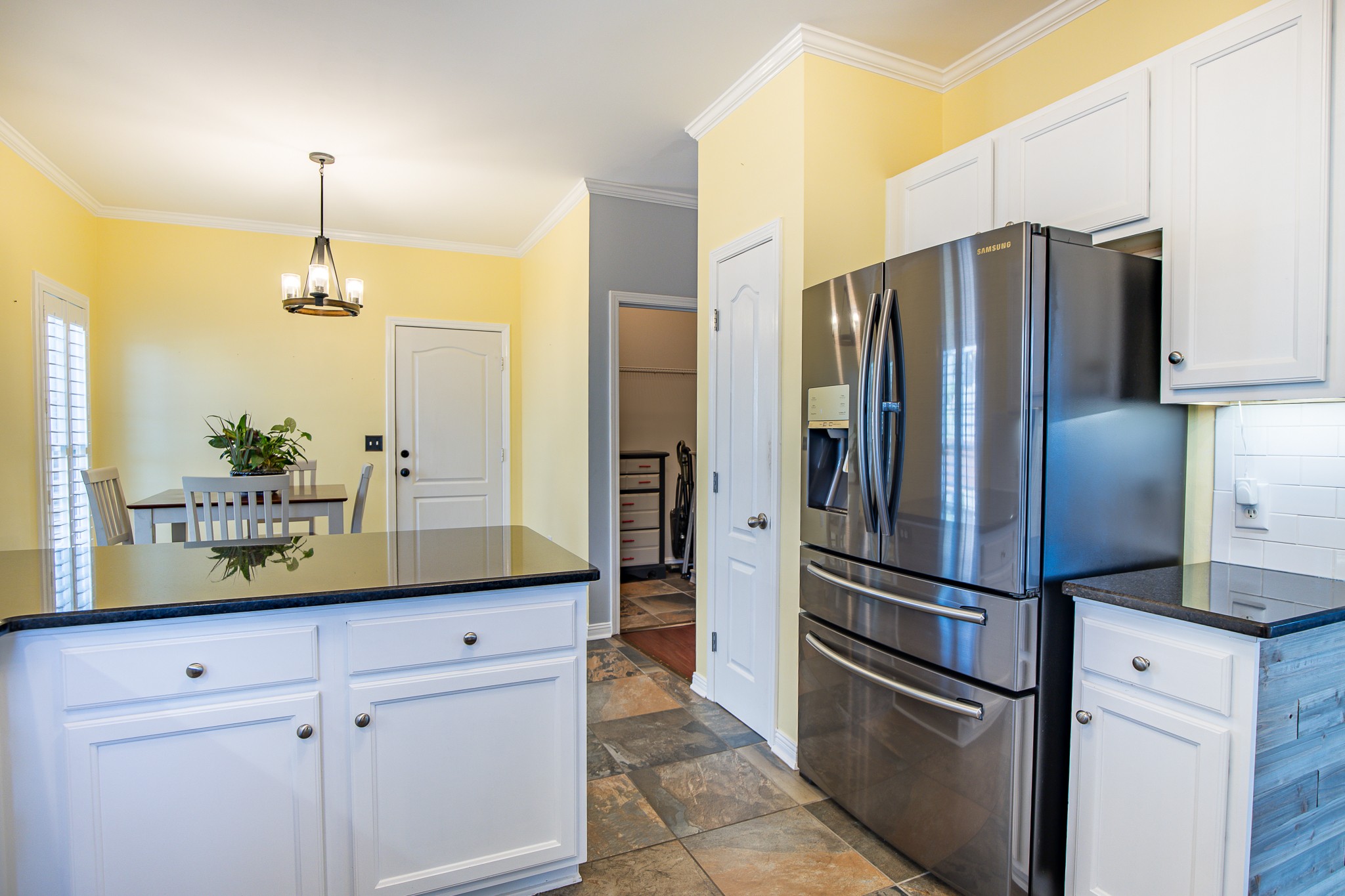 4119 Lazarus Way Murfreesboro, TN 37128 - Photo 16 of 47 a kitchen with stainless steel appliances granite countertop a refrigerator and a counter top space