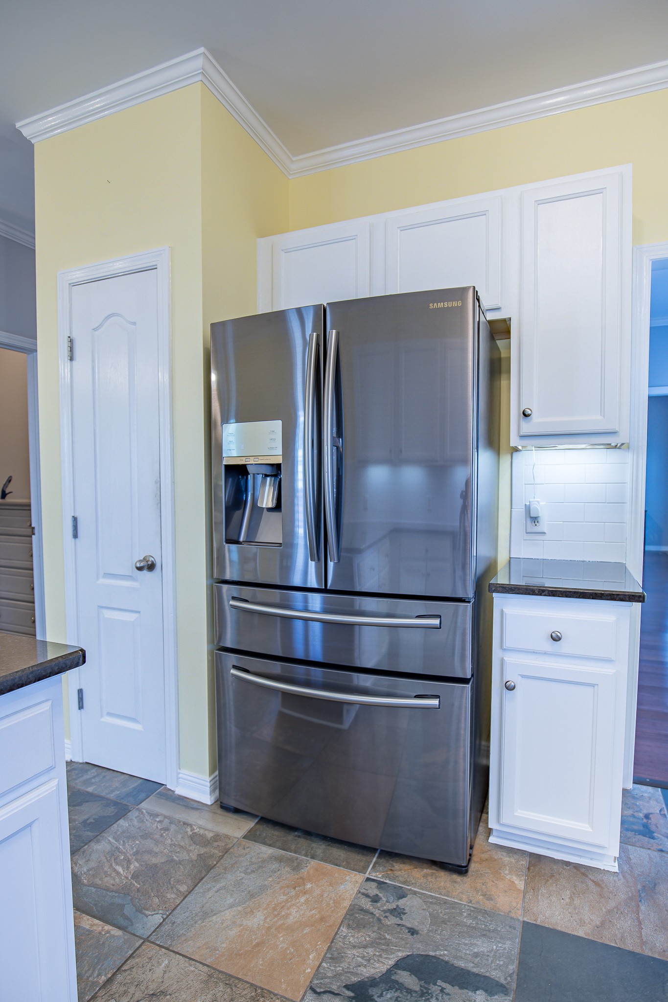 4119 Lazarus Way Murfreesboro, TN 37128 - Photo 17 of 47 a kitchen with a refrigerator and cabinets