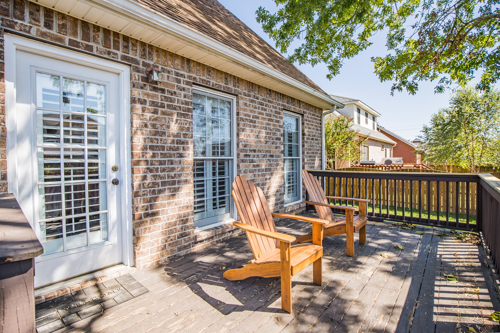 4119 Lazarus Way Murfreesboro, TN 37128 - Photo 41 of 47 a view of a chair and table in the balcony