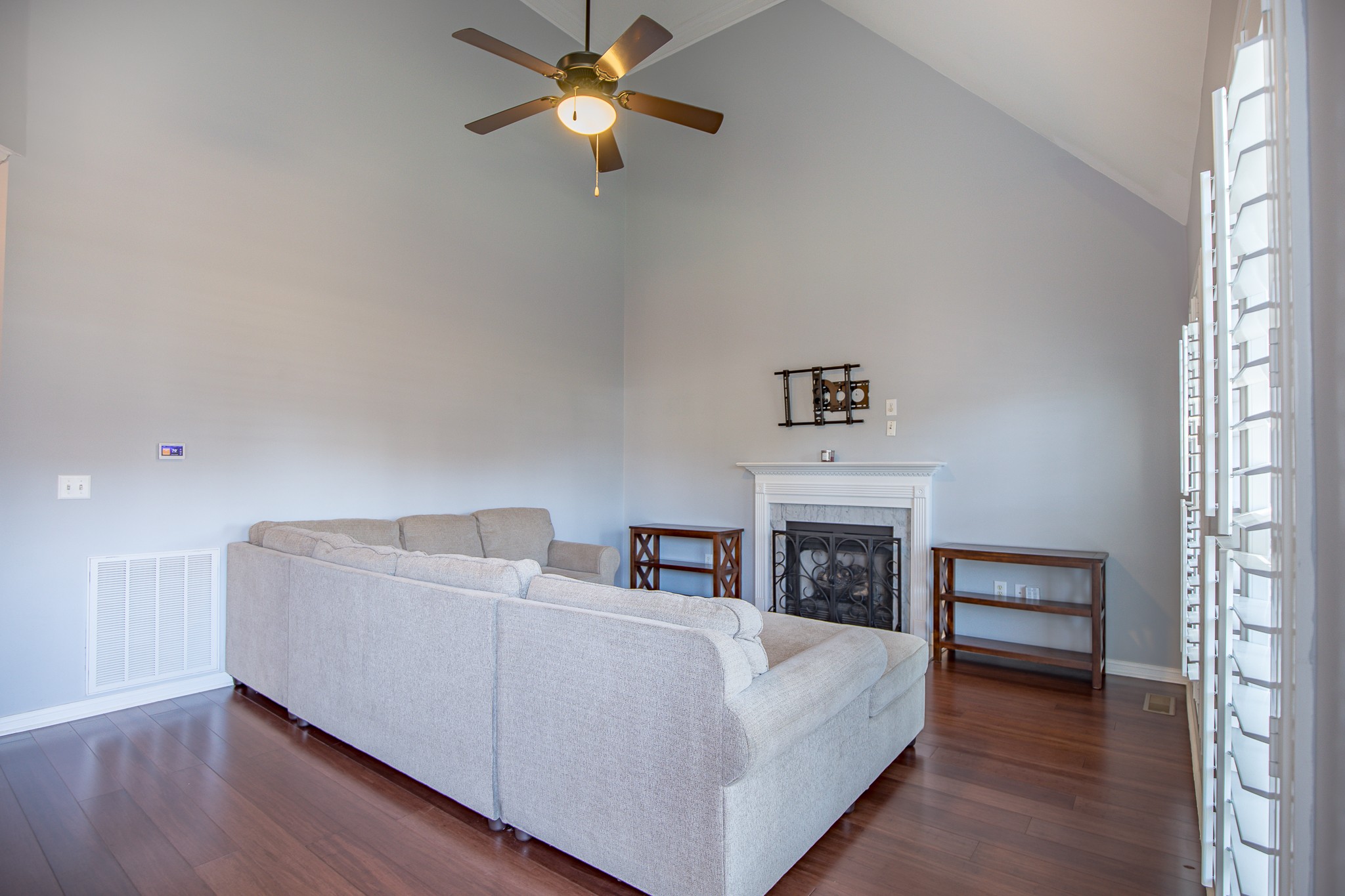 4119 Lazarus Way Murfreesboro, TN 37128 - Photo 10 of 47 a living room with furniture and a fireplace
