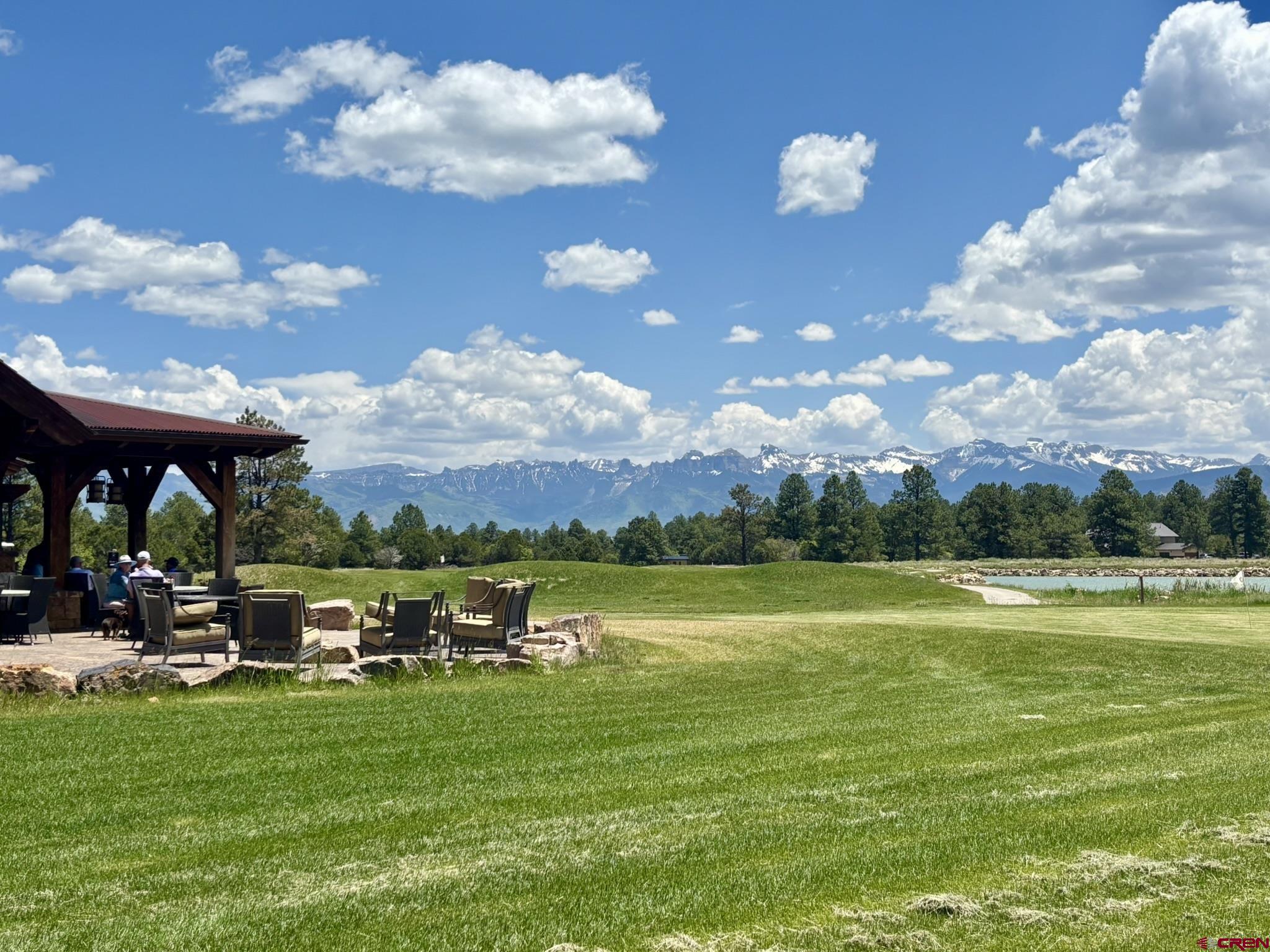 592 South Badger Trail Ridgway, CO 81432 - Photo 23 of 29 a view of a golf course with a lake