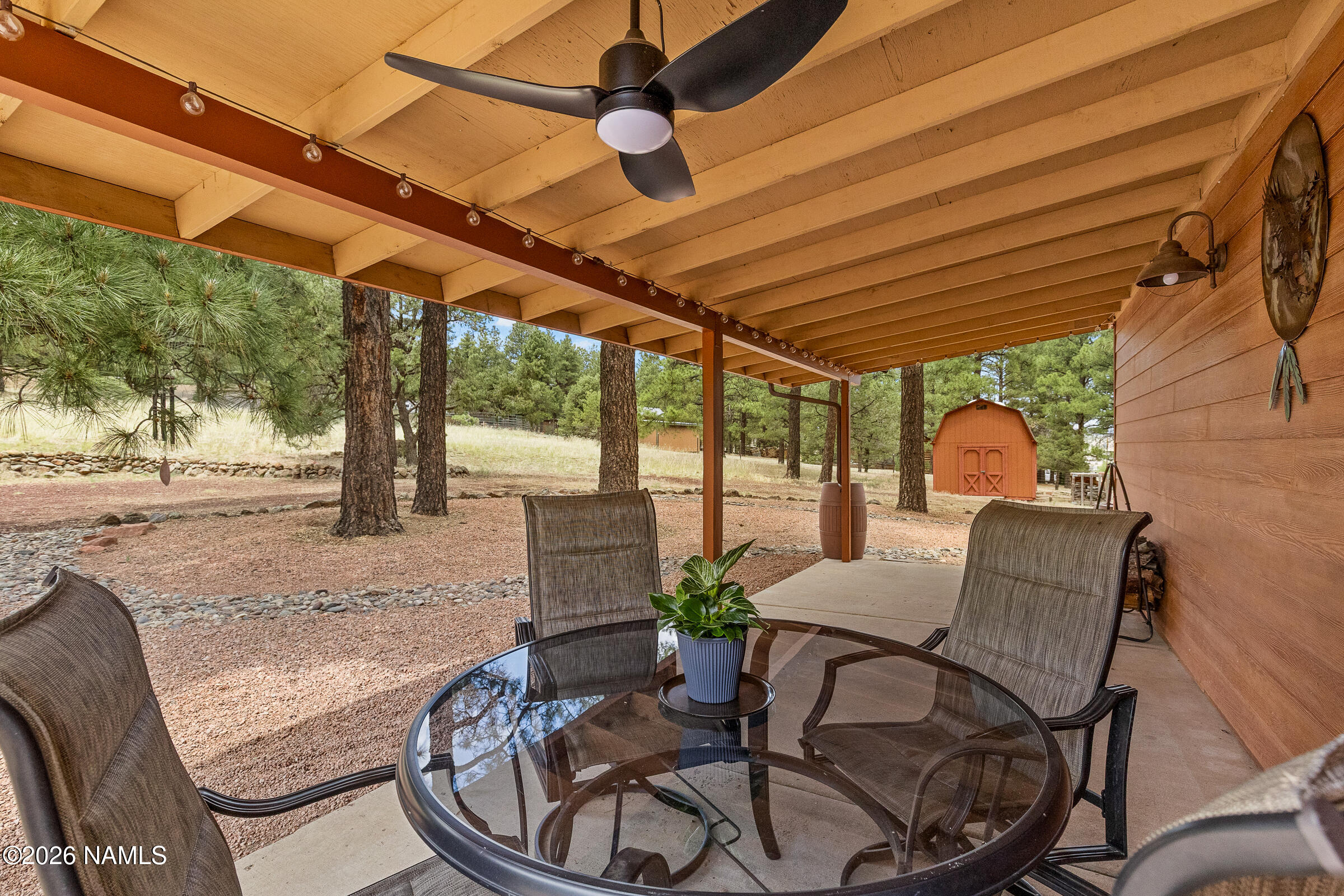 8921 Hulls Road Flagstaff, AZ 86004 - Photo 60 of 80 Covered Patio