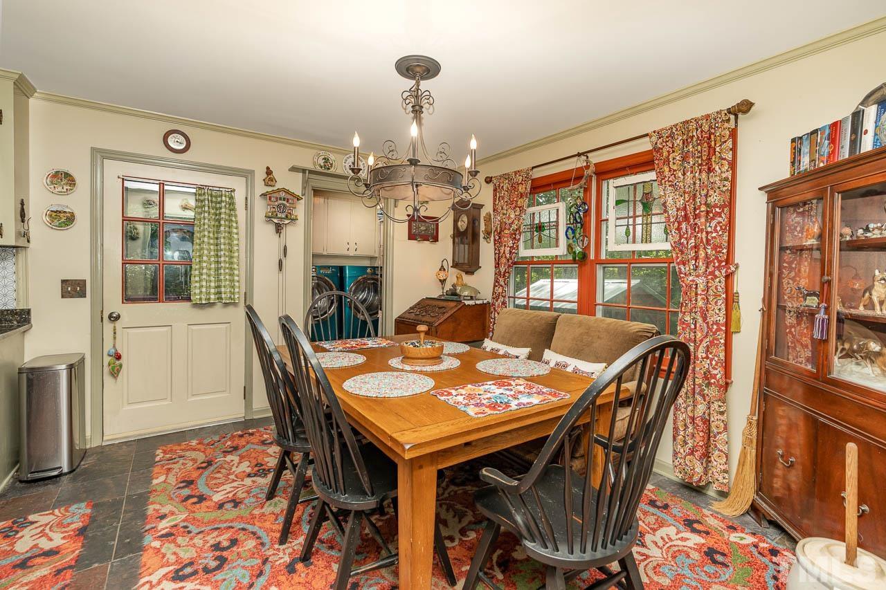 2025 Valley Ridge Court Raleigh, NC 27603 - Photo 17 of 32 a view of a dining room with furniture