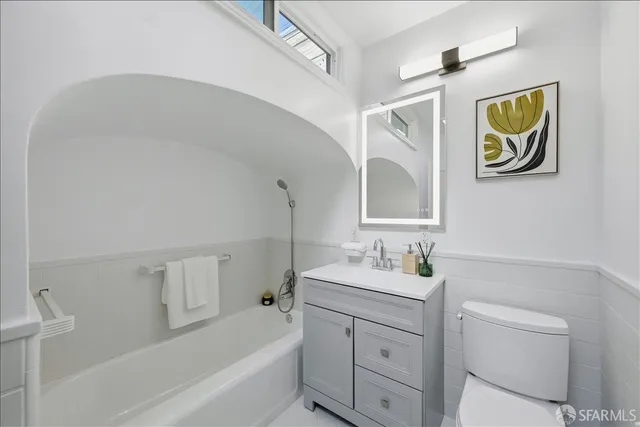 a view of a hallway with workspace