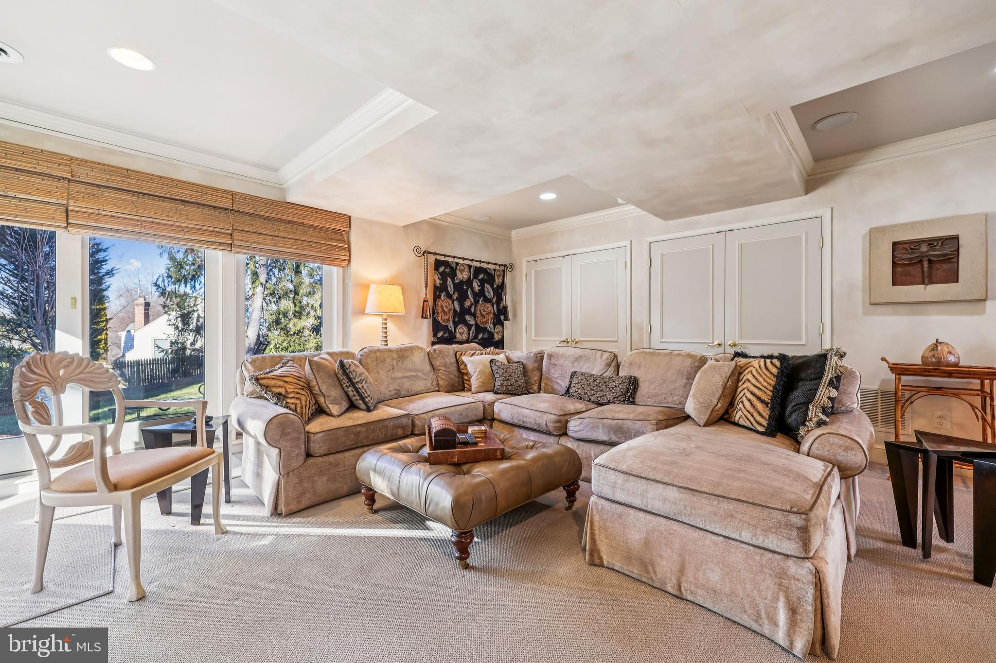 9025 Paddock Lane Potomac, MD 20854 - Photo 49 of 69 Open Lower Level with floor to ceiling windows