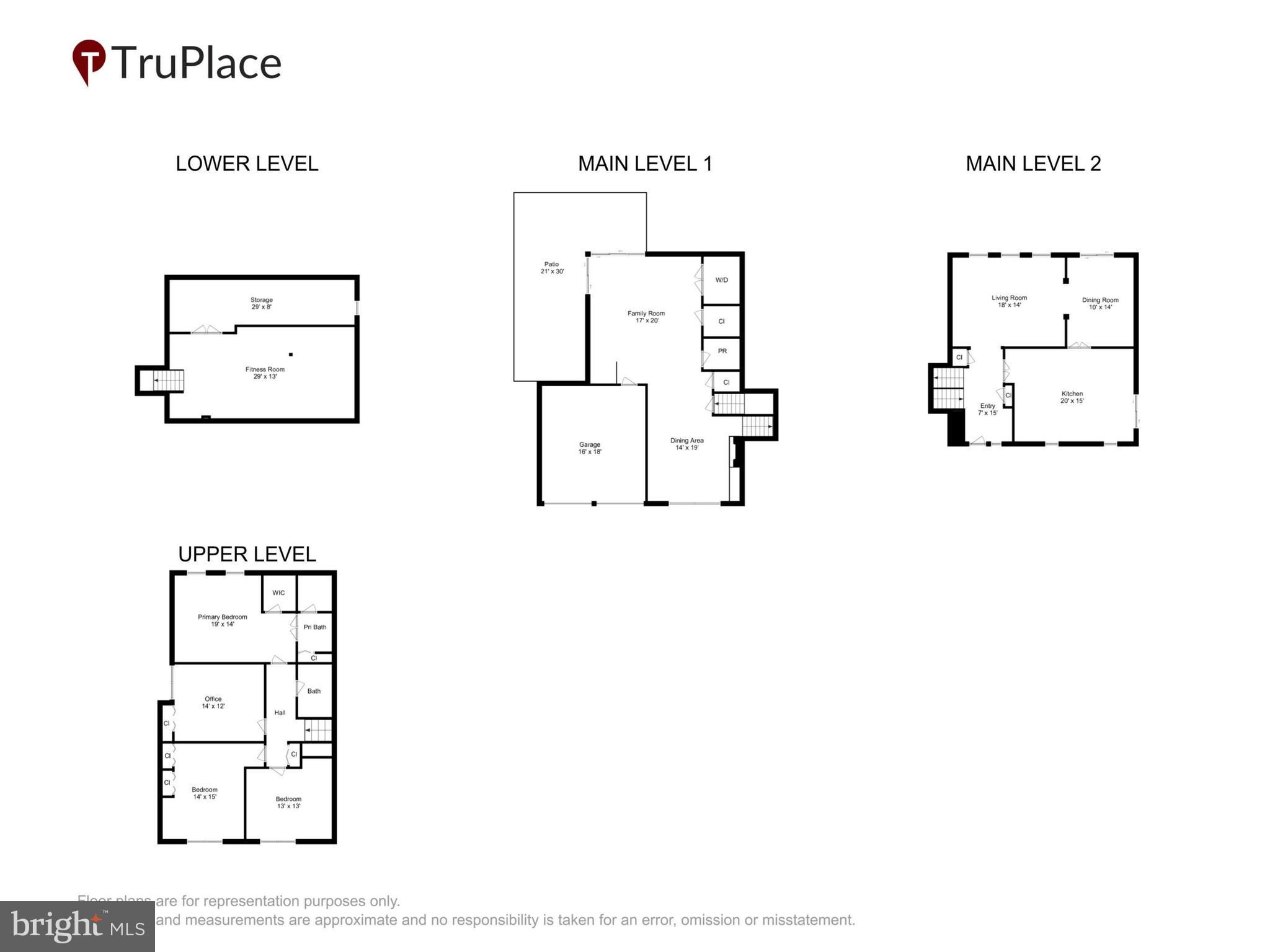 9025 Paddock Lane Potomac, MD 20854 - Photo 69 of 69 Full Floor Plan