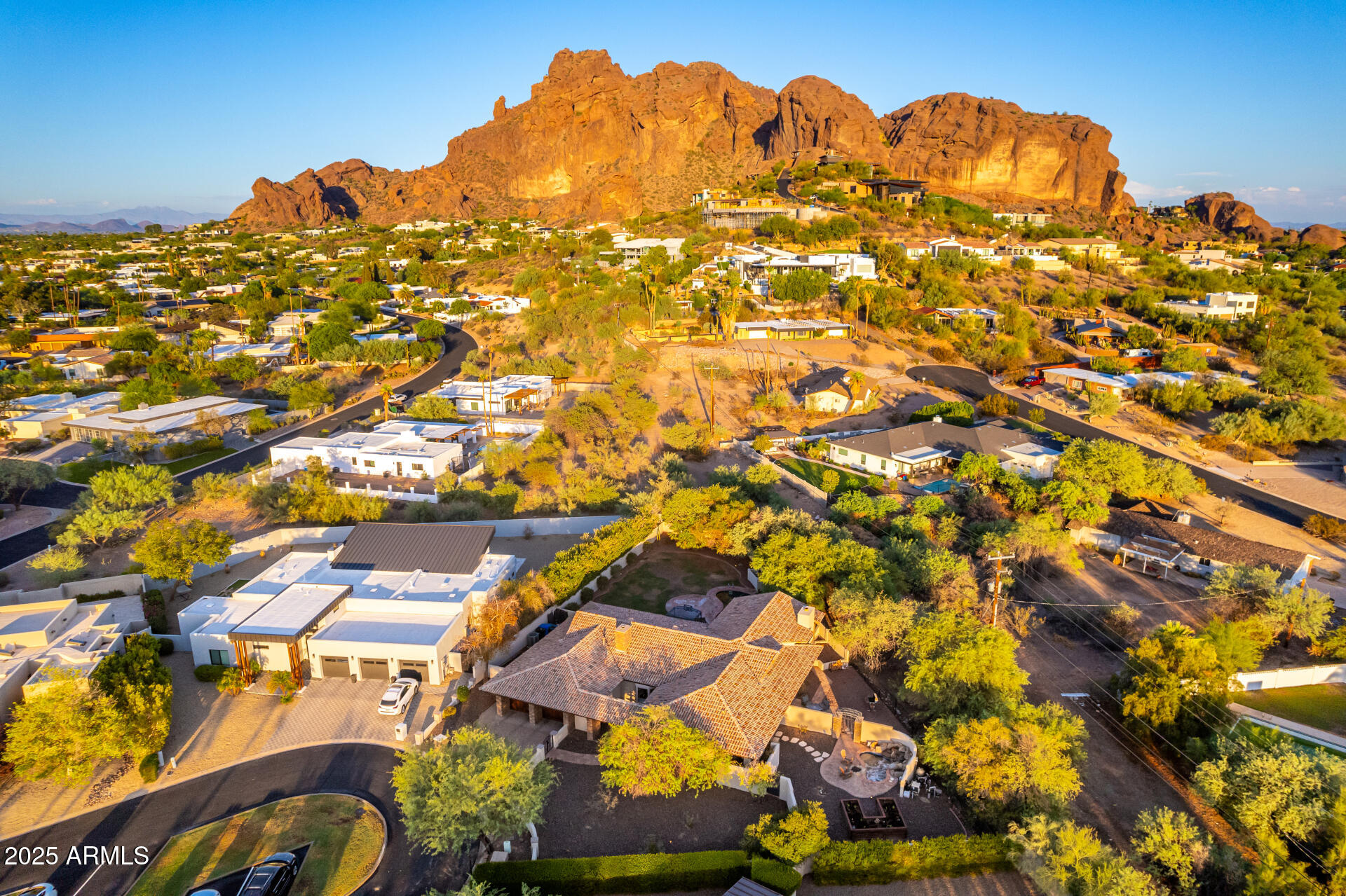 5803 North 45th Street Phoenix, AZ 85018 - Photo 11 of 72 01 - Aerial with Camelback