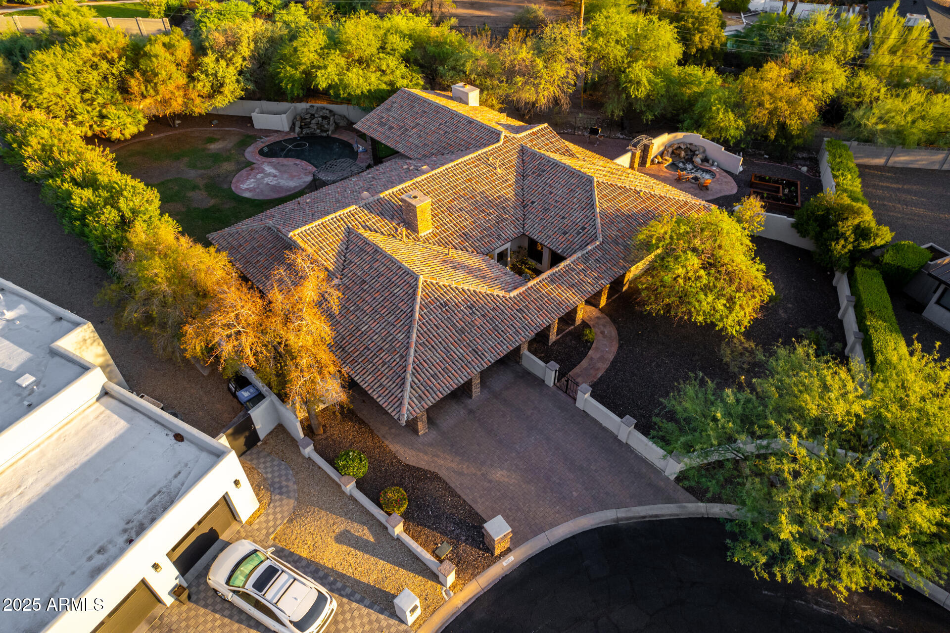 5803 North 45th Street Phoenix, AZ 85018 - Photo 67 of 72 an aerial view of residential house with outdoor space and parking