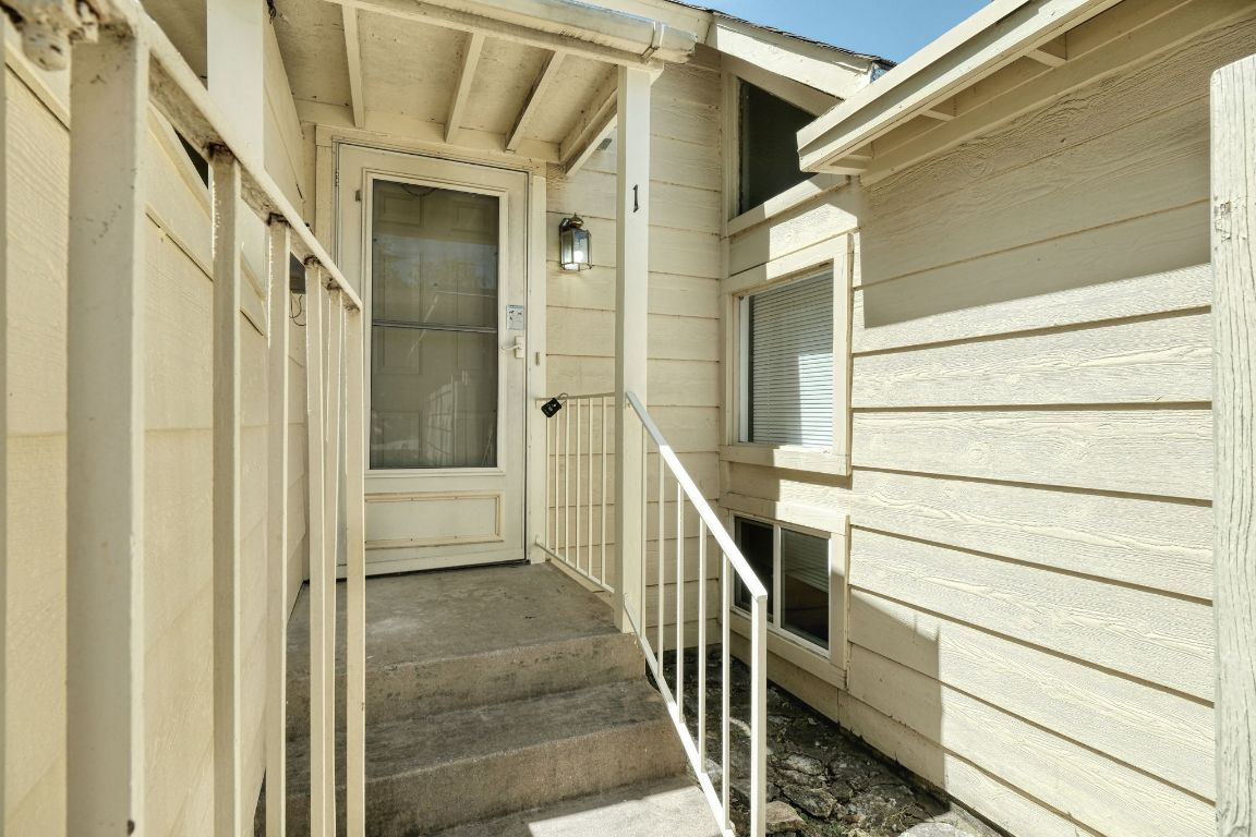 2711 St Edwards Circle, Unit 1 Austin, TX 78704 - Photo 2 of 14 View of exterior entry