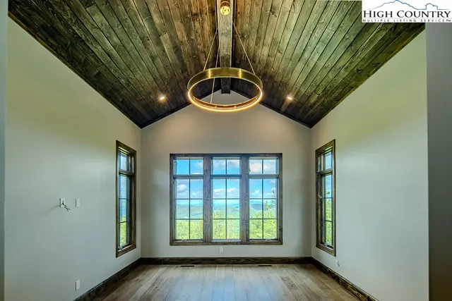 a very nice looking yard with wooden floor