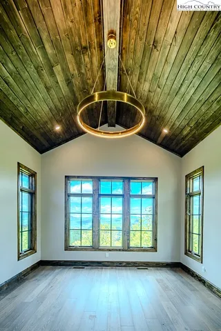 a view of a livingroom with a balcony