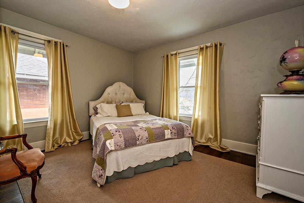 1623 Ridge Avenue Coraopolis, PA 15108 - Photo 22 of 25 The fourth bedroom/guest room easily accommodates this queen sized bed and still offers room for more furniture. Overhead lighting and new windows make this an inviting room for guests.